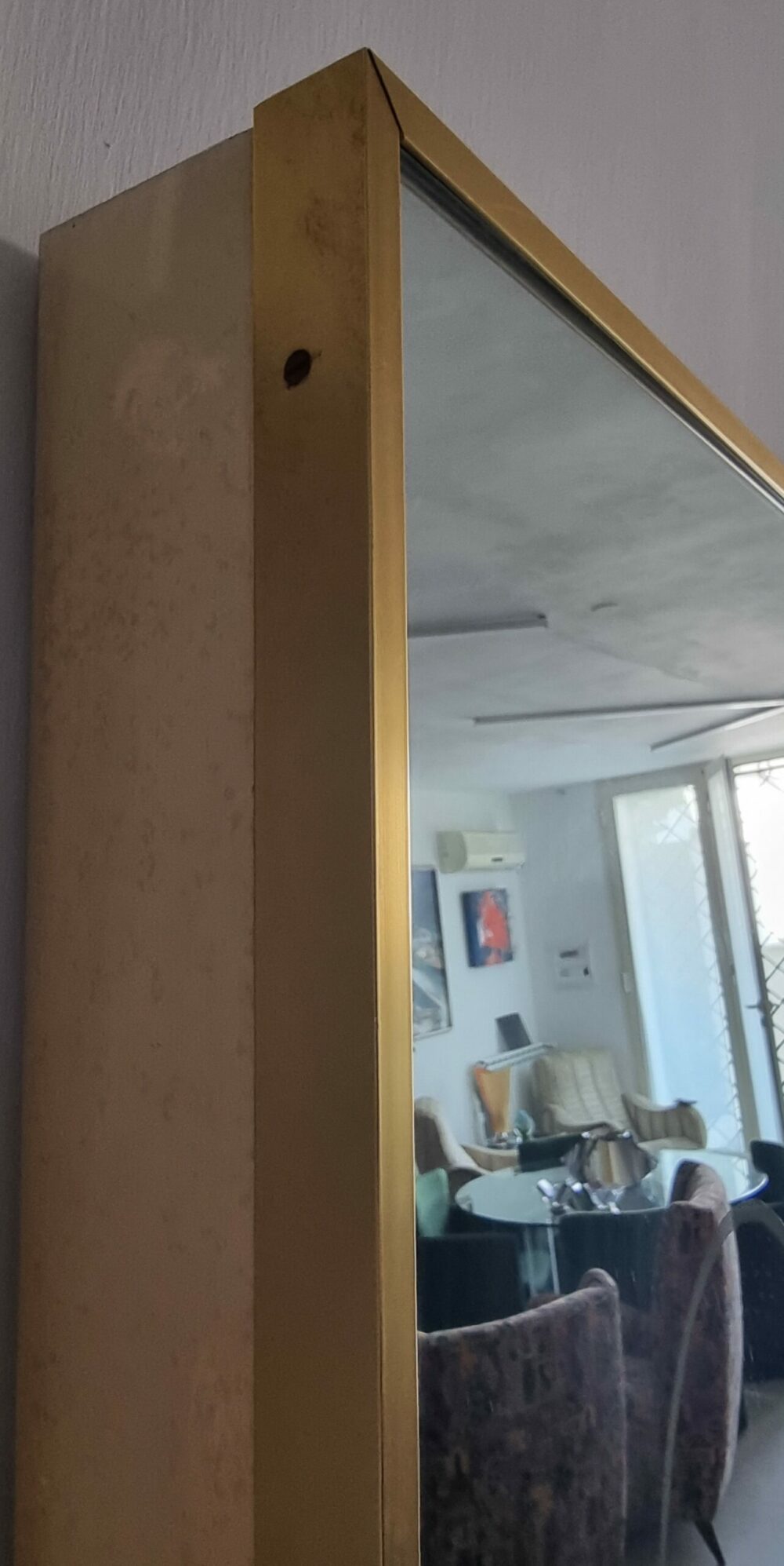 SPECCHIO ART NUVEAU RETRO ILLUMINATO