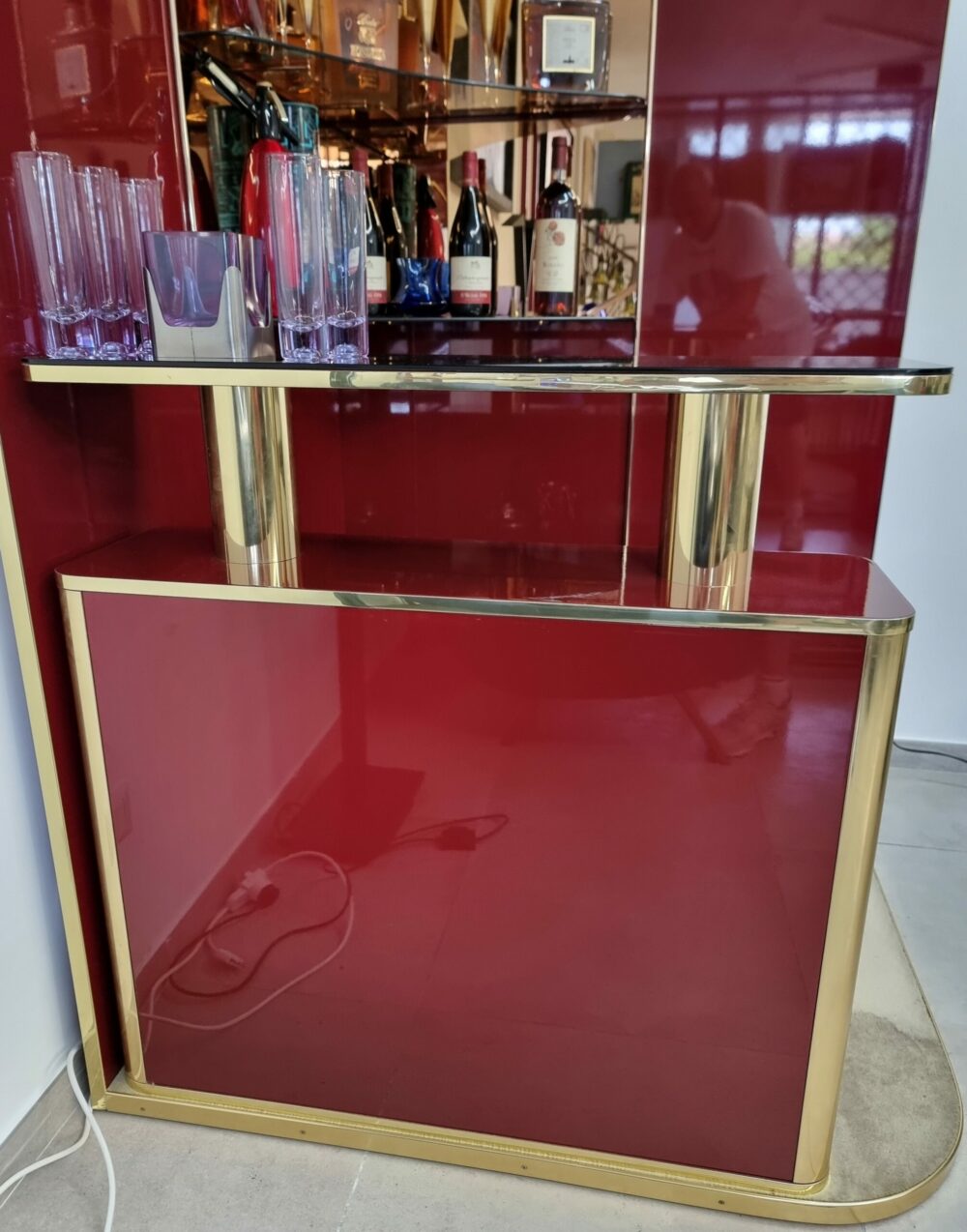 MOBILE BAR LACCATO