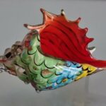 SCULTURA CONCHIGLIA MURANO