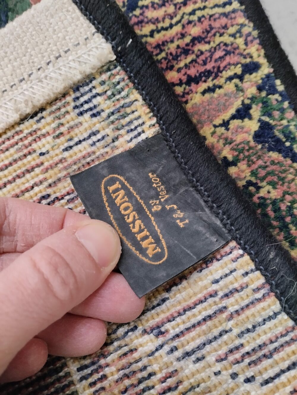 TAPPETO MISSONI VERDE