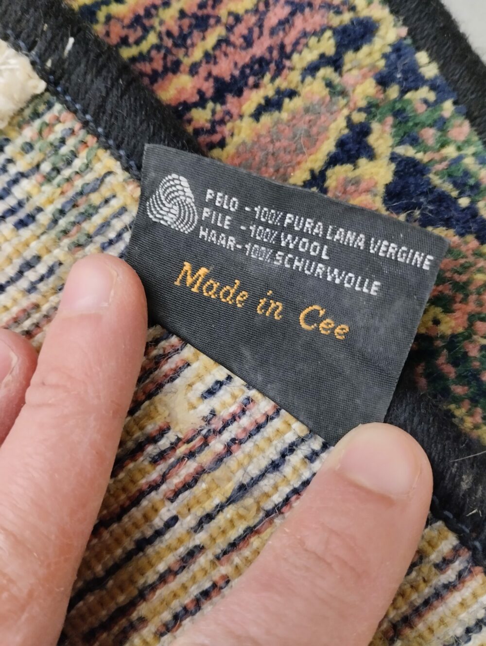 TAPPETO MISSONI VERDE