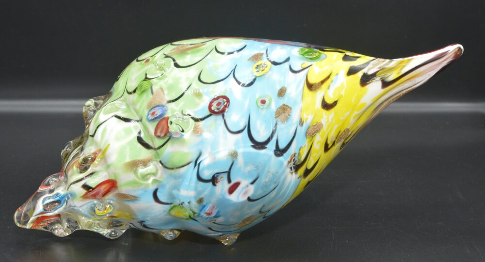 SCULTURA CONCHIGLIA MURANO