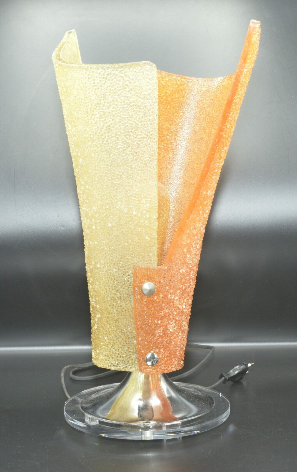 LAMPADA PLEXIGLASS ARANCIO