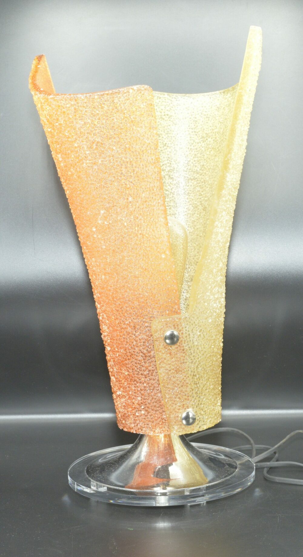 LAMPADA PLEXIGLASS ARANCIO